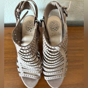 Strappy Vince Camuto heels